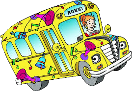 The Magic School bus Miss Frizzle driving