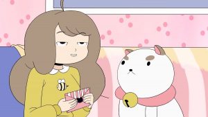 bee and puppycat closeup