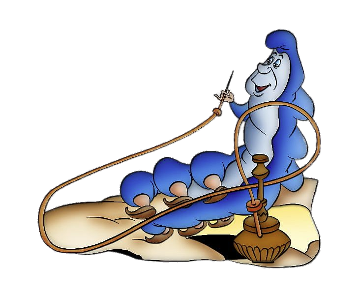 Check out this transparent Alice in Wonderland character Caterpillar PNG  image