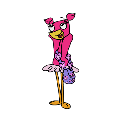 Annabella the Flamingo