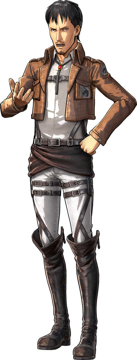 Check out this transparent Attack on Titan character Nile Dok PNG image