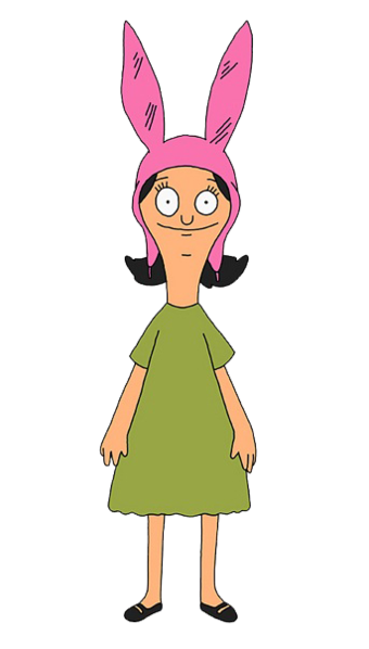 Check out this transparent Bobs Burgers character Louise Belcher PNG image