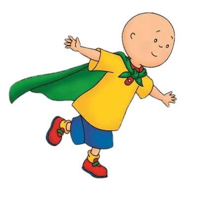 Caillou Superman