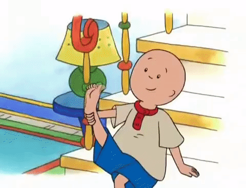 Caillou needs some shoes