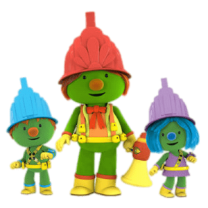 Chief Doozer with Spike and Daisy