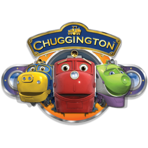 Chuggington Logo with trains