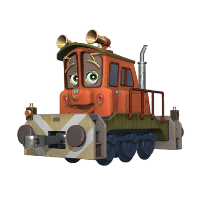 Chuggington character Calley the Shunting Engine