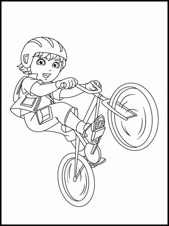Diego on his bike
