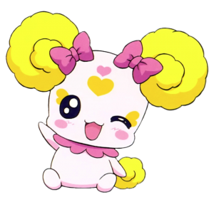 Glitter Force Candy blinking