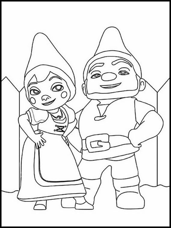 gnomeo and juliet drawings