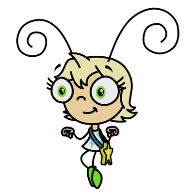 Mundi the Ladybug flying
