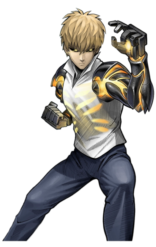 Check out this transparent One Punch Man character Genos PNG image