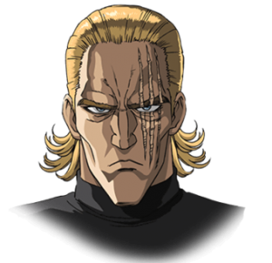 One Punch Man character King head