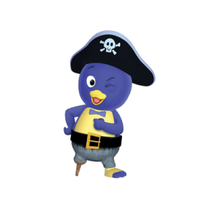 Pablo dressed as pirate