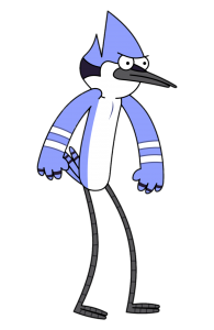 Regular Show Angry Mordecai