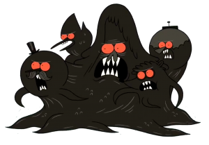 Regular Show Stress Monster