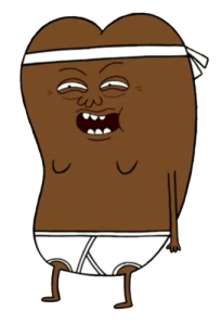 Regular Show character Coffee Bean