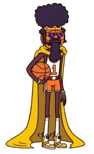 Regular Show character God of Basketball