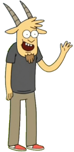 Regular Show character Thomas waving