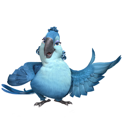 Rio character Mimi the Spixs Macaw