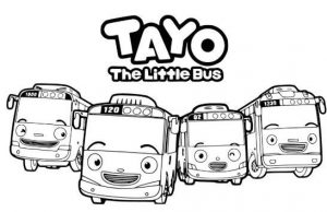 Tayo the Little Bus and friends