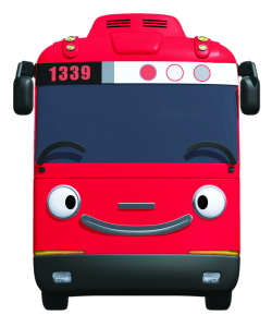Tayo the Little Bus character Gani smiling