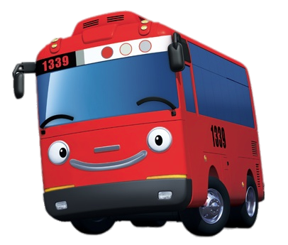 Check out this transparent Tayo the Little Bus character Gani PNG image