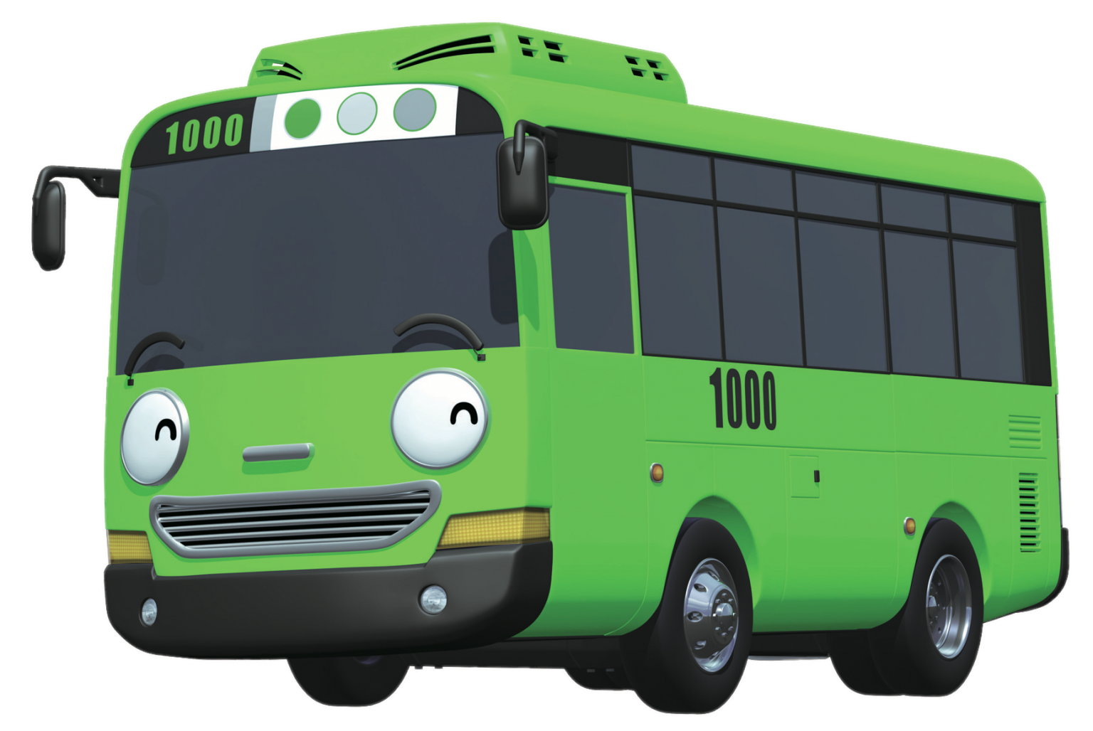 Check out this transparent Tayo the Little Bus character ...
