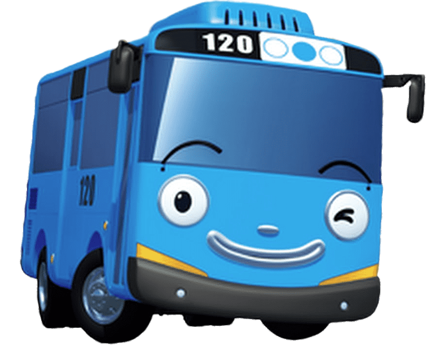 Tayo the Little Bus winking