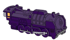 The Transformers Astrotrain Steam Locomotive