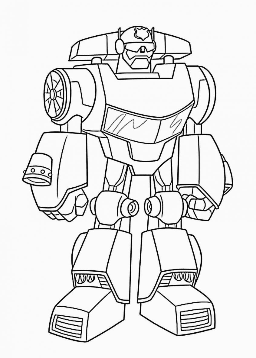 Download The Transformers Bumblebee colouring image
