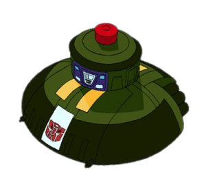 The Transformers Cosmos flying saucer
