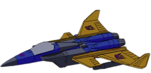 The Transformers Dirge Jet Fighter