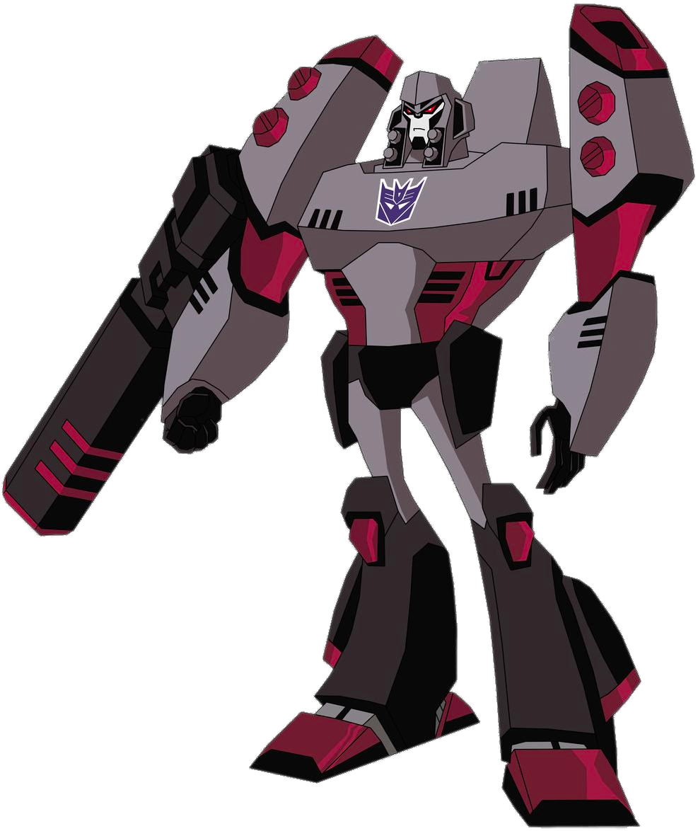 1-megatron Transformers Cartoon 80s Megatro PNG Image With Transparent ...