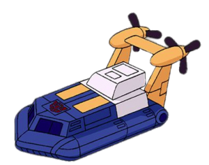 The Transformers Seaspray Hovercraft