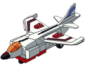 The Transformers Slingshot Harrier Jump Jet