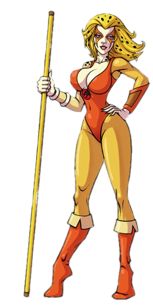 Check out this transparent ThunderCats character Cheetara PNG image