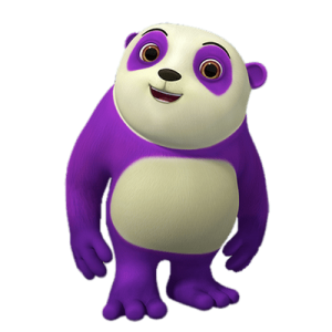 Wissper character Dan the Panda