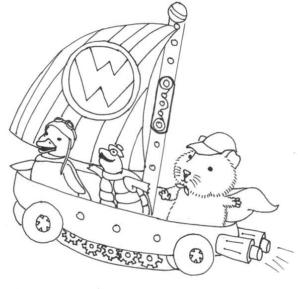 Wonderpets Coloring Pages
