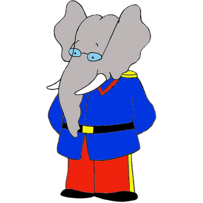 Babar character Cornelius the Prime Minister