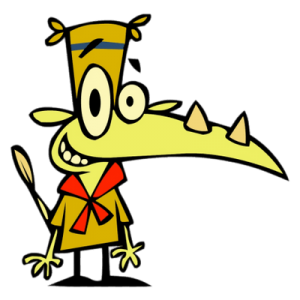 Camp Lazlo character Clam smiling