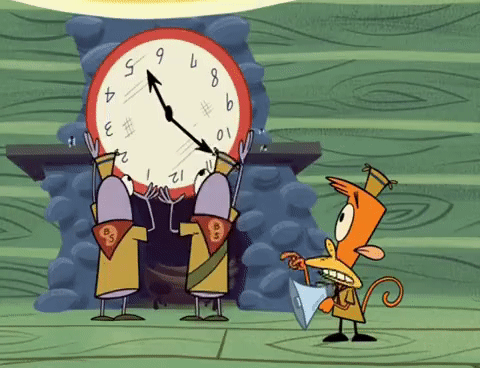 Chip and Skip try to move clock