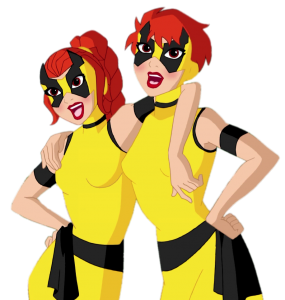 DC Super Hero Girls Double Dare Twins