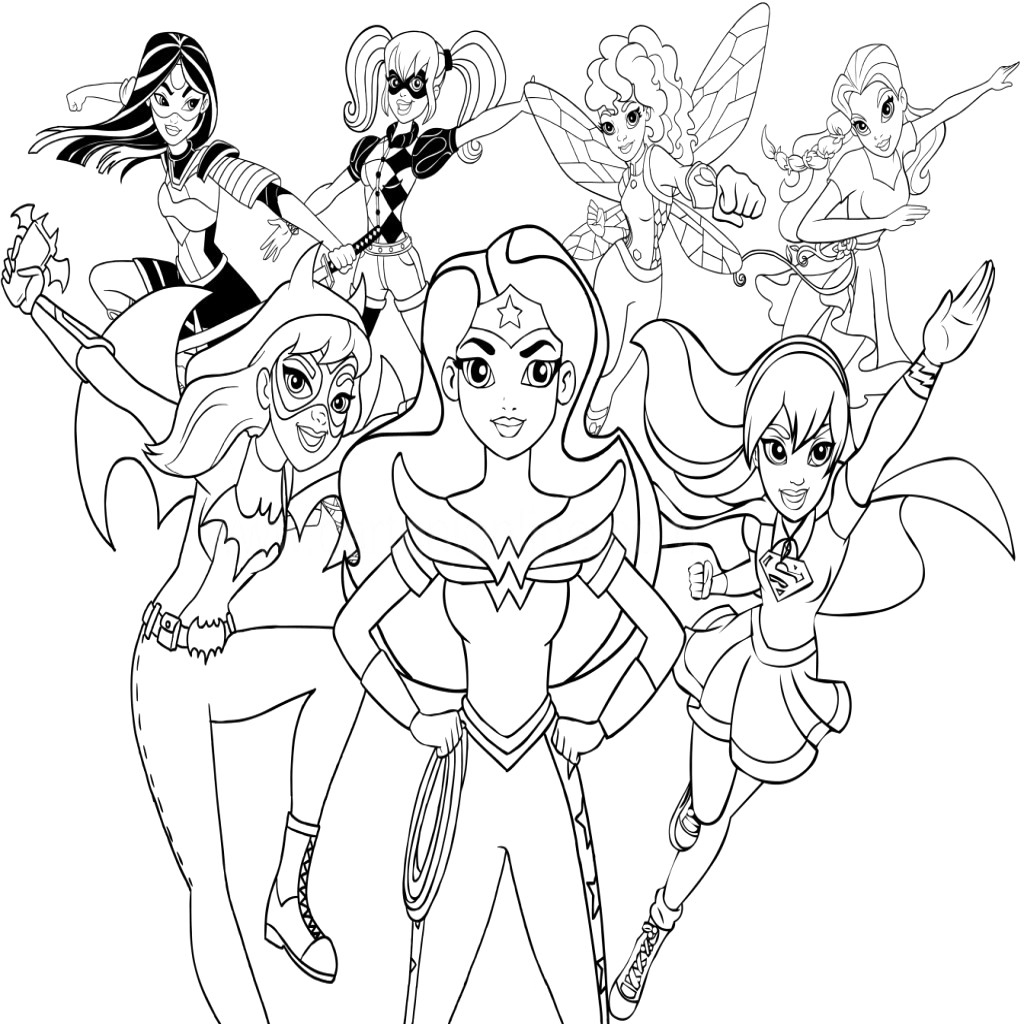 DC Super Hero Girls crew