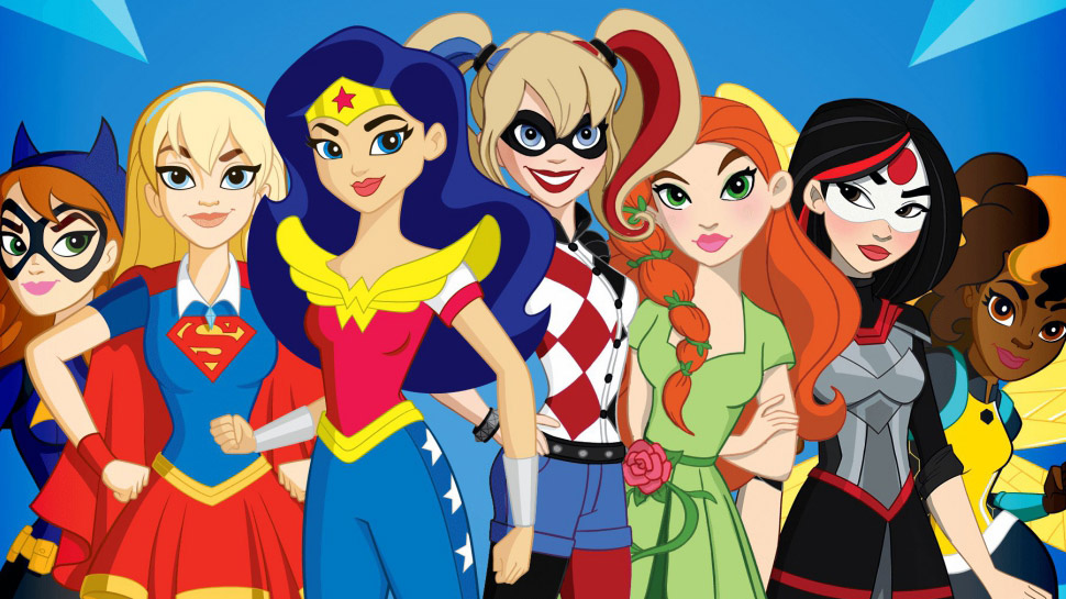 DC Super Hero Girls group