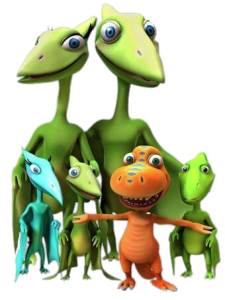 Dinosaur Train Pteranodon Family