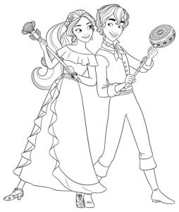 Elena of Avalor and wizard