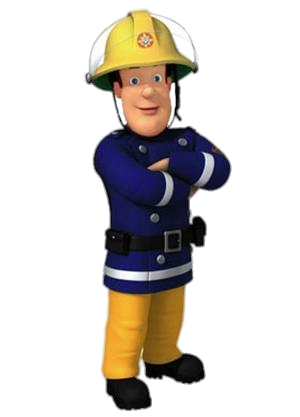 Check out this transparent Fireman Sam arms crossed PNG image