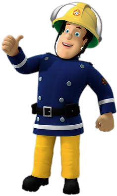Check out this transparent Fireman Sam thumb up PNG image
