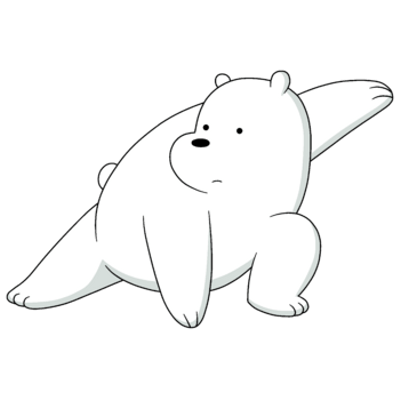 Ice Bear exercising
